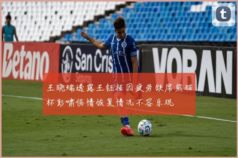 王晓瑞透露王钰栋因疲劳缺席熊猫杯彭啸伤情恢复情况不容乐观